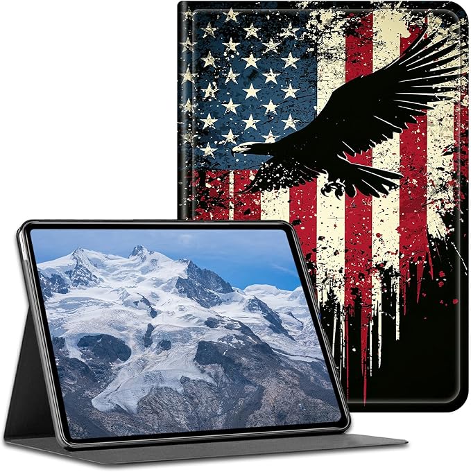 American Flag With Eagle