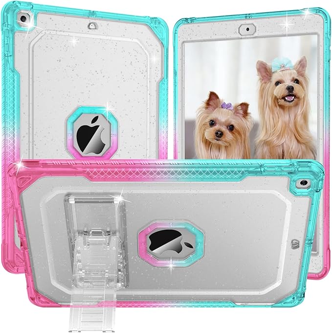 #07 CLEAR PINK TO TEAL