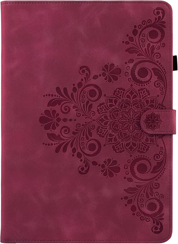 Mandala-Wine Red