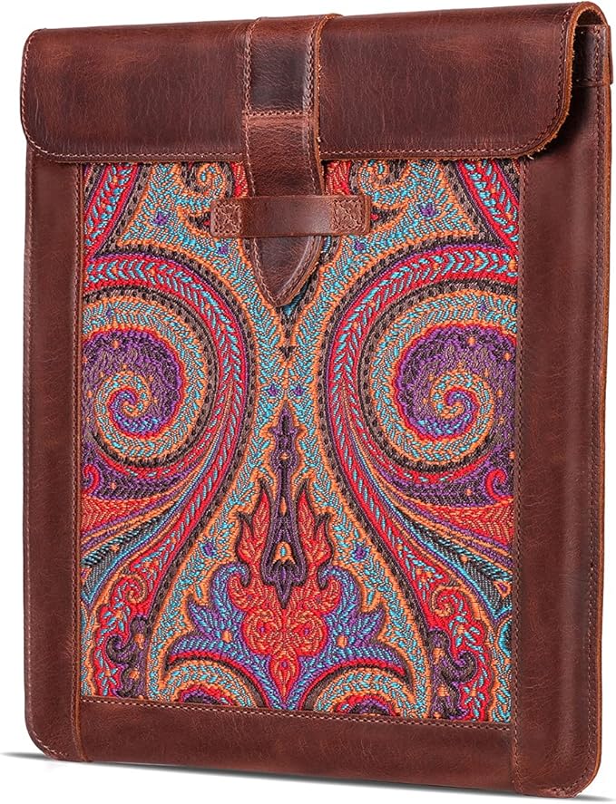 Londo Genuine Leather Sleeve Bag for iPad &amp iPad Pro – Stylish &amp Durable Protective Case for Tablets