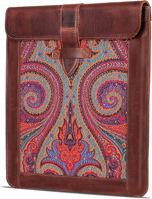 Londo Genuine Leather Sleeve Bag for iPad &amp iPad Pro – Stylish &amp Durable Protective Case for Tablets