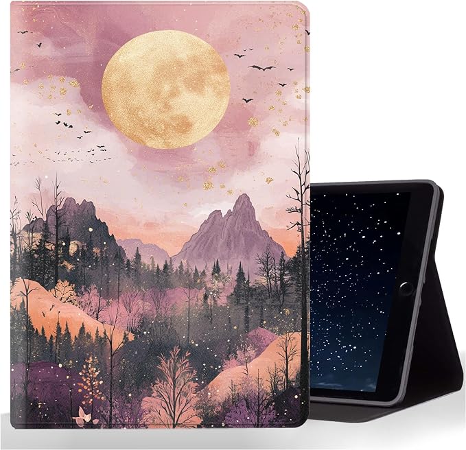 Nature Painting Mountain Sunset
