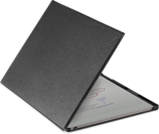CoBak Case for Remarkable Paper Pro Color Tablet 11.8 2024 Released- Smart Auto Sleep/Wake Folio Lightweight Protective Cover with Built-in Pen Holder and Nibs Holder (Black)