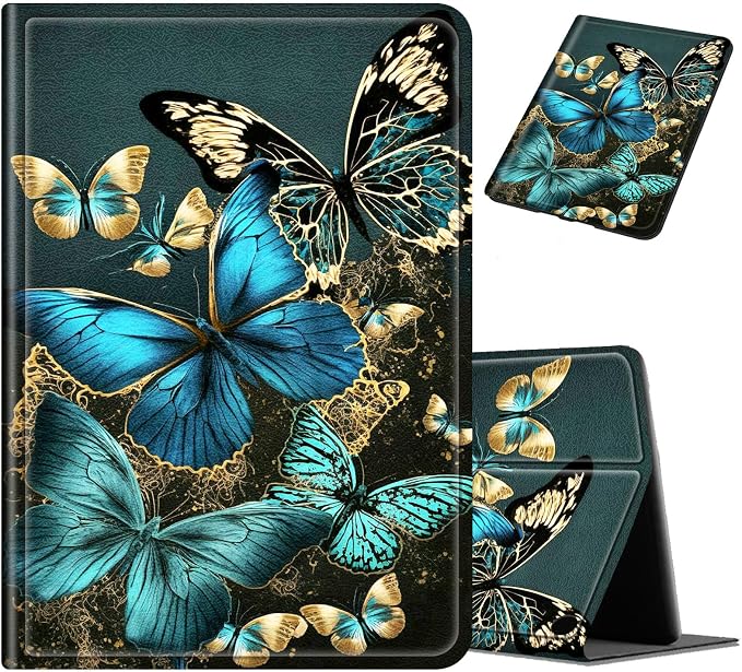 Blue Gold Butterfly