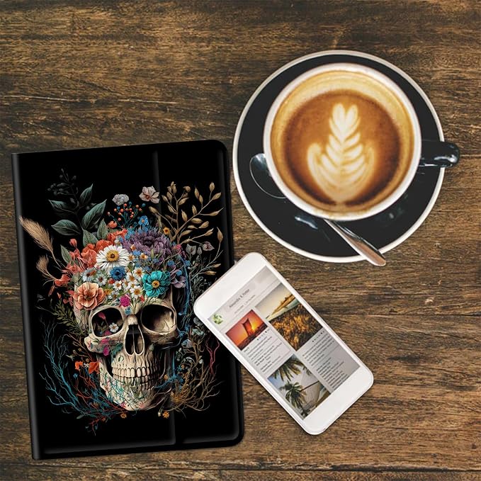 Skull Flower Aesthetic