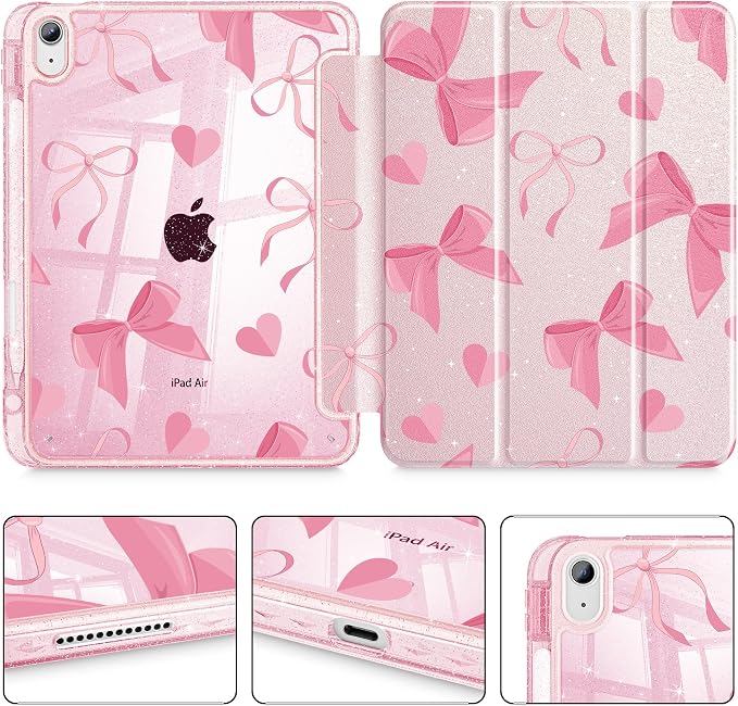 Heart Pink bow