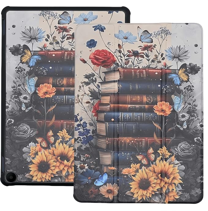 Book and Flowers