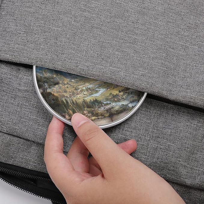 Mythical Landscape Mountains Rivers Fast Portable Charger 10W Funny Graphic Phone Charging Pad with USB Cable