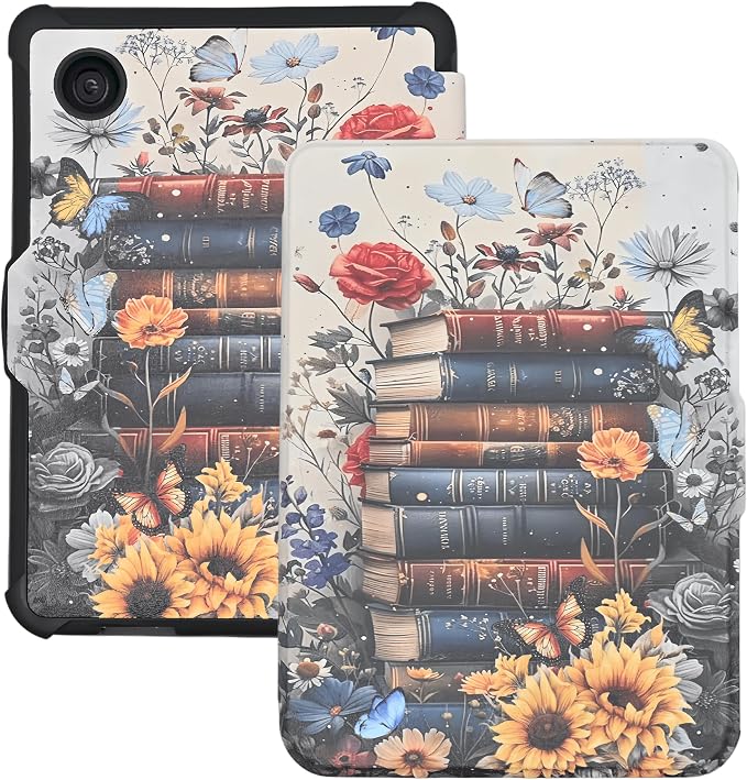 Book and Flowers