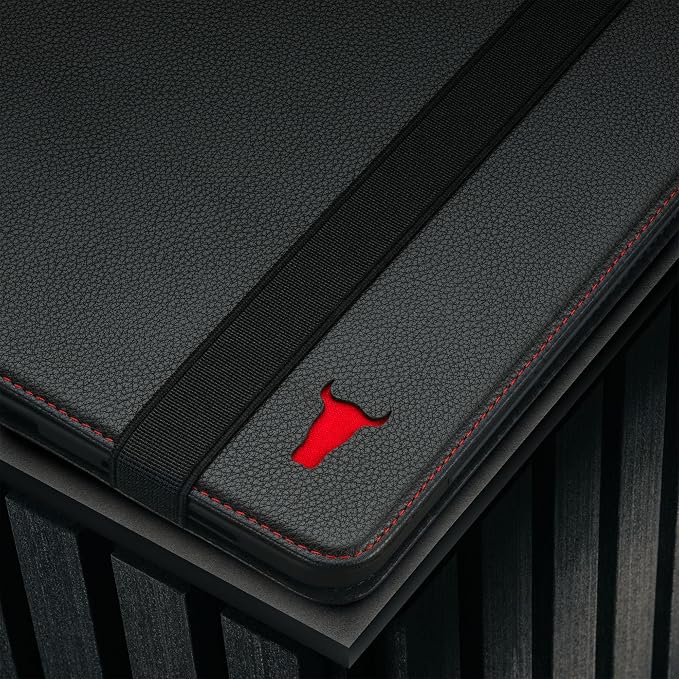 Black with Red Detail