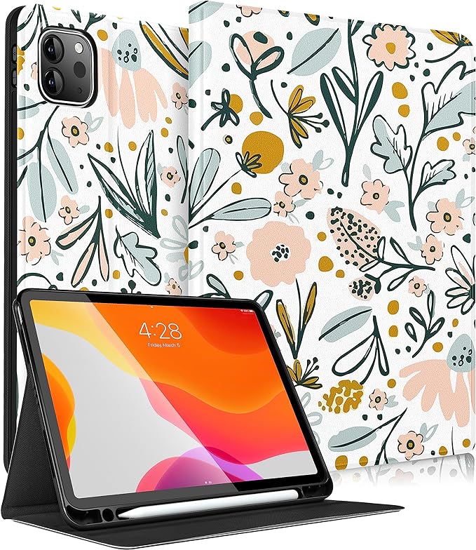 4-White Floral