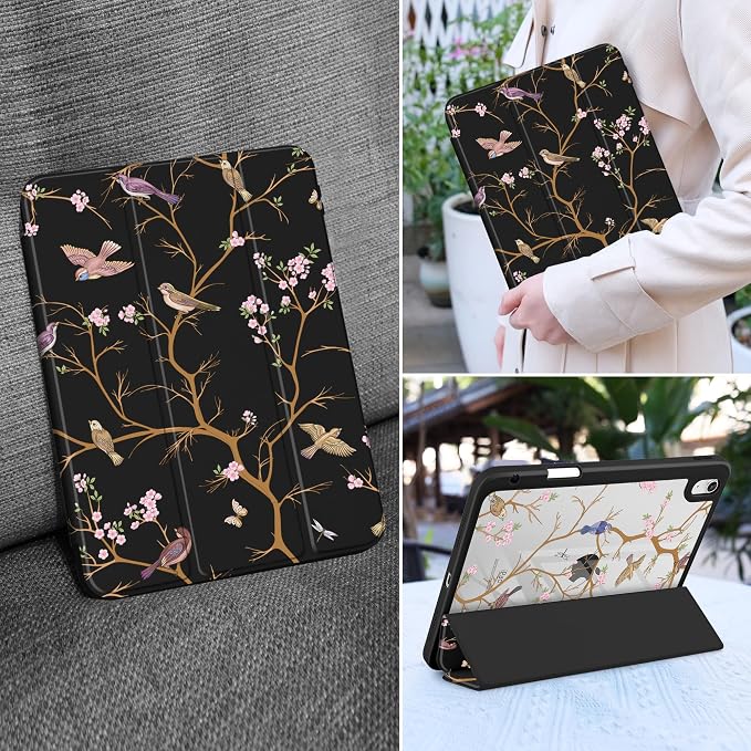 Cherry Blossom & Sparrow
