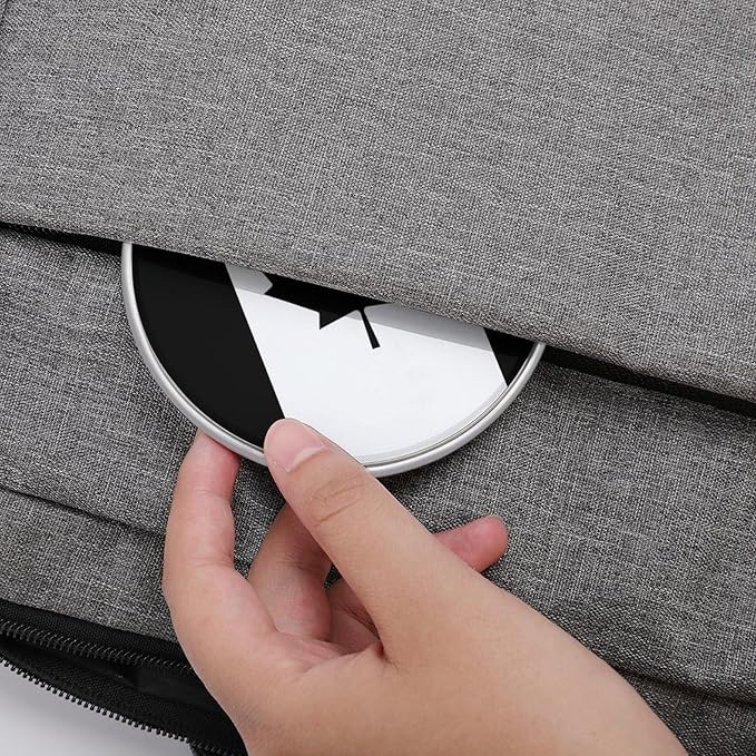 Black and White Canada Canadian Flag Phone Charger Magnetic Charging Pad Anti-Slip with USB Cable