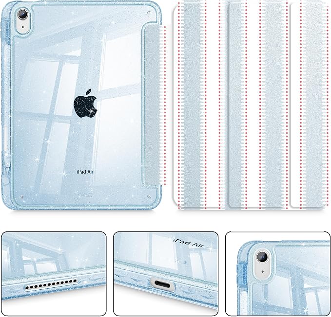 Delicate stripes-blue
