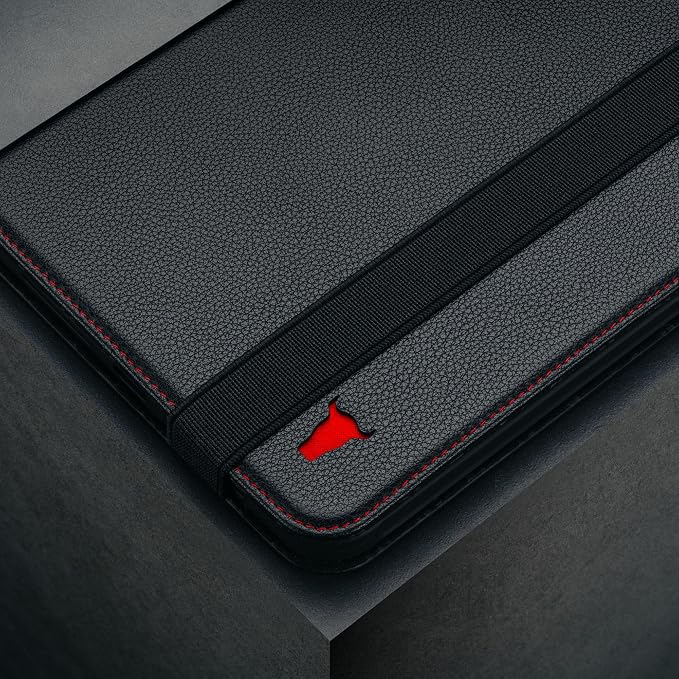 Black with Red Detail
