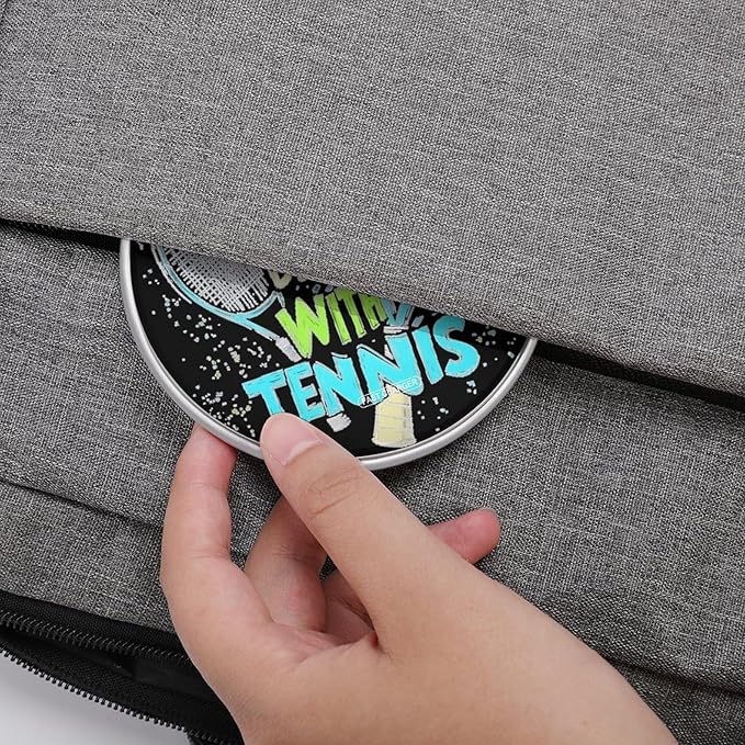 Life is Better with Tennis Phone Charger Magnetic Charging Pad Anti-Slip with USB Cable