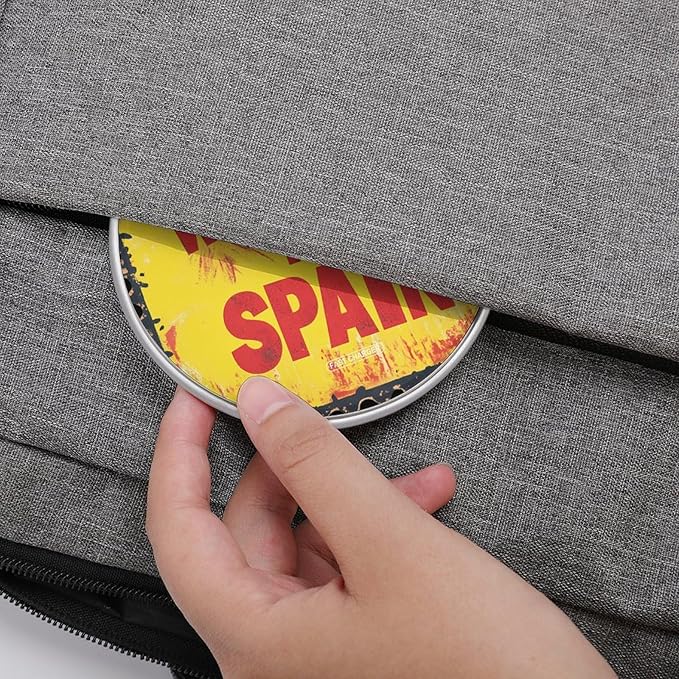 Welcome to Spain Spanish Stamp Phone Charger Magnetic Charging Pad Anti-Slip with USB Cable