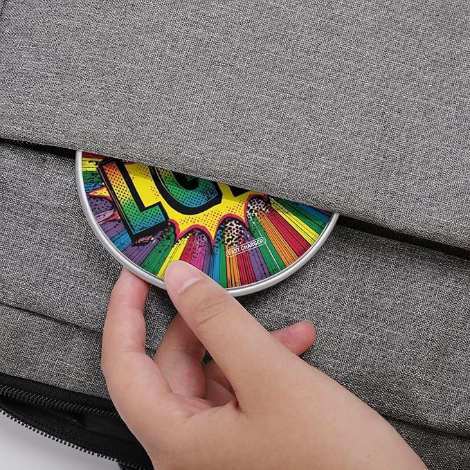 LGBT Rainbow Comic Vintage Fast Portable Charger 10W Funny Graphic Phone Charging Pad with USB Cable