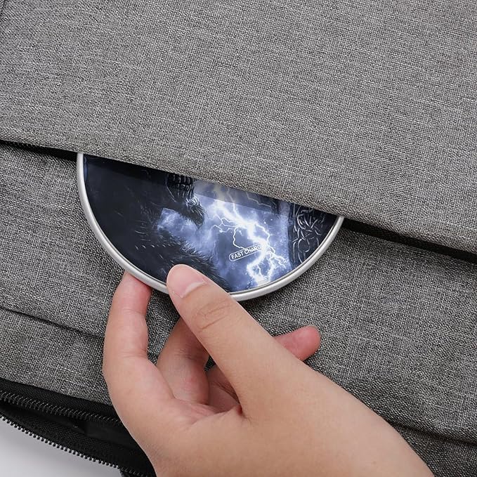 Vikingwarriors Wireless Charger Anti-Slip Wireless Charging Pad Slim Charger Mat for Men Women