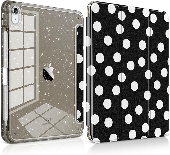 White Polka Dot