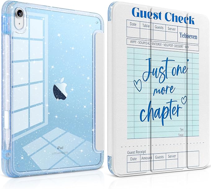 Blue Guest Check