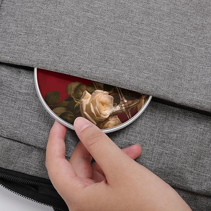 Wine and Roses Wireless Charger Fast Wireless Charging Pad with USB Cable 10W Anti-Slip Magnetic Wireless Charger Portable Slim Charger Puck Travel Charging Station