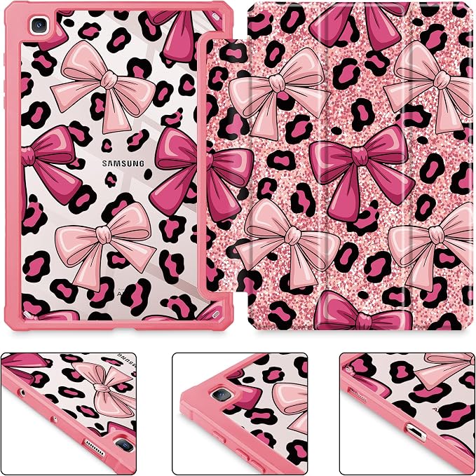 Leopard Print Bow
