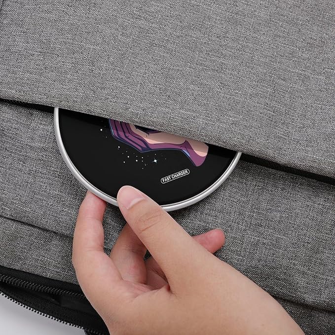 Diamond Hands Wireless Charger Anti-Slip Wireless Charging Pad Slim Charger Mat for Men Women