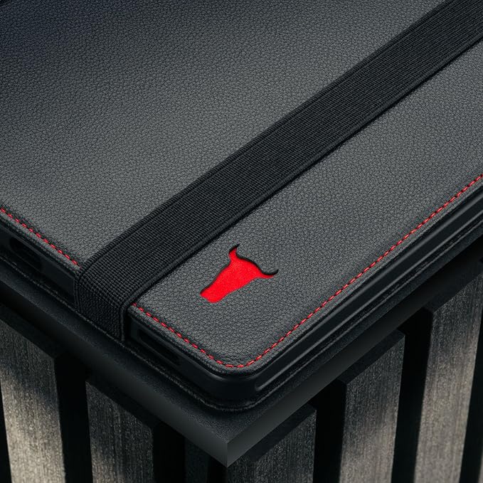 Black with Red Detail