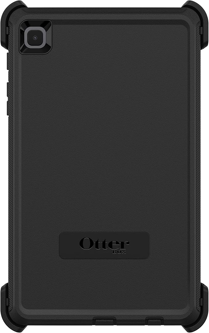 OtterBox Defender Series Case for TAB A7 LITE - Single Unit Ships in Polybag Ideal for Business Customers - BLACK Rugged Durable Multi-Layer Protection