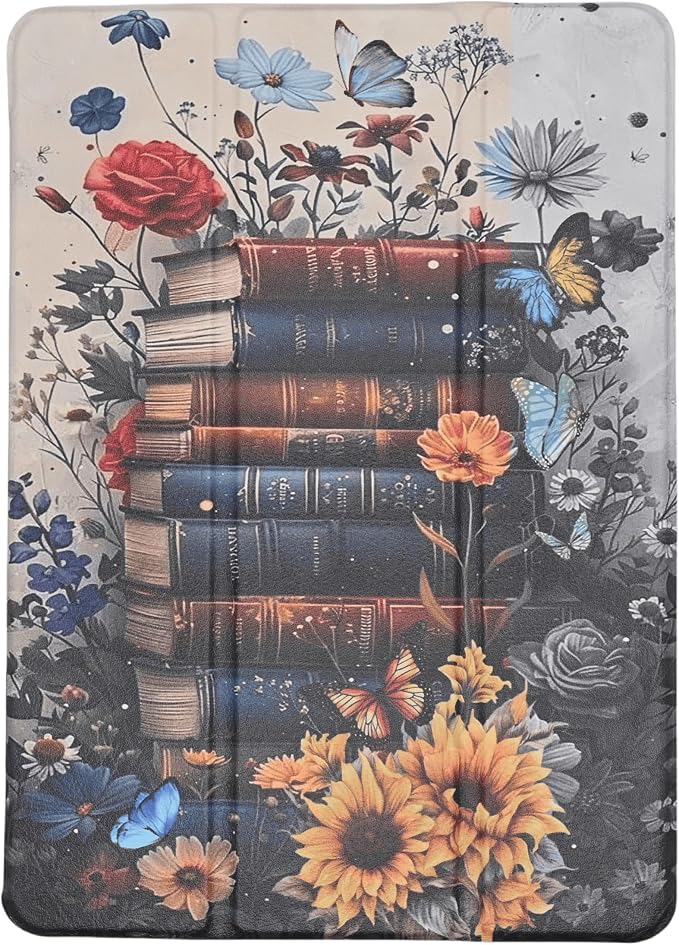 Book and Flowers