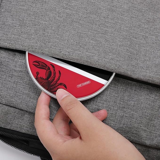 Trinidad and Tobago Flag with Crab Phone Charger Magnetic Charging Pad Anti-Slip with USB Cable