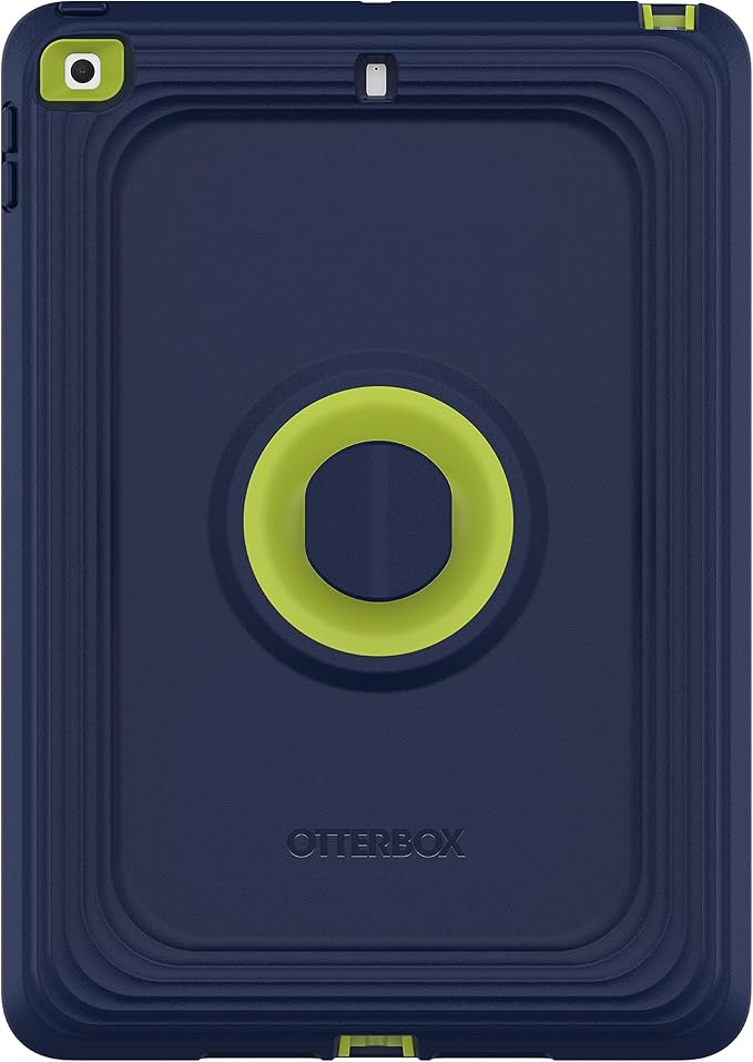 OtterBox - Kids iPad Case for 7th &amp 8th Gen (ONLY) - Protective Tablet Case with EasyGrab for Kids Durable &amp Rugged Protection (Brave Blue)