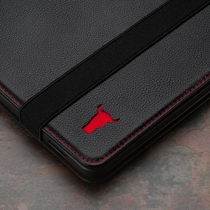 Black with Red Detail