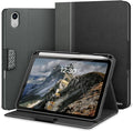 KingBlanc for iPad mini 7 (A17 Pro) Case iPad mini 7th/6th Generation Case (2024/2021 8.3-inch) with Pencil Holder PU Leather Stand Cover Auto Sleep/Wake Multi-Angle for Viewing/Typing Black