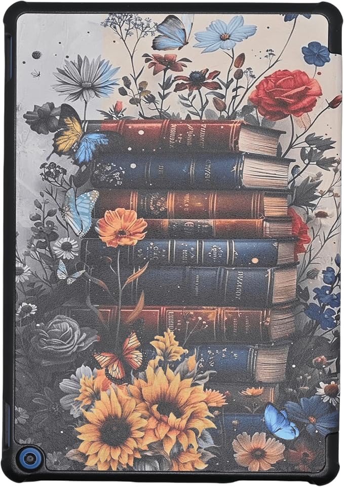 Book and Flowers