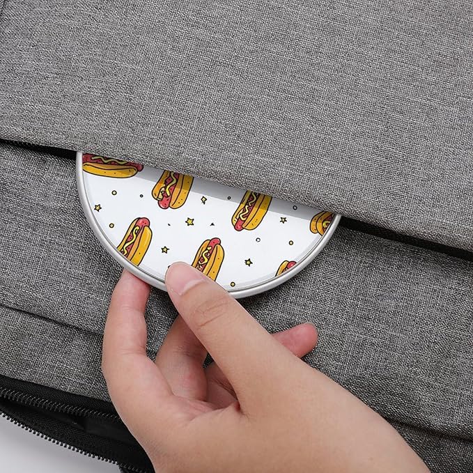 Hot Dogs Mustards Fast Portable Charger 10W Funny Graphic Phone Charging Pad with USB Cable