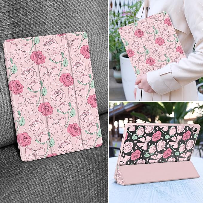 Pink Peony & Bow