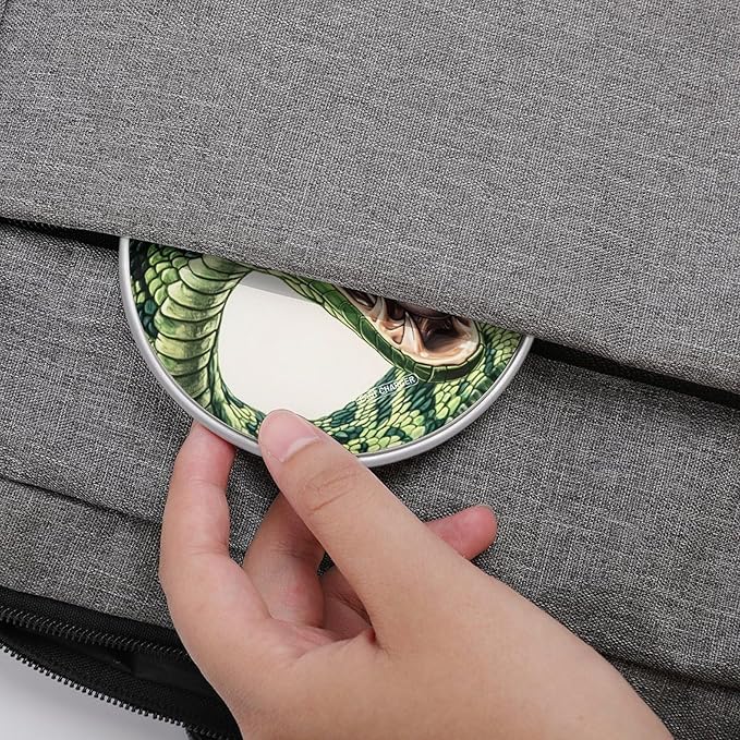 Green Snake Phone Charger Magnetic Charging Pad Anti-Slip with USB Cable