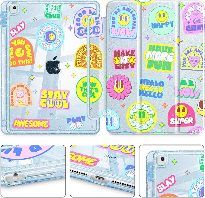 Blue Cartoon stickers