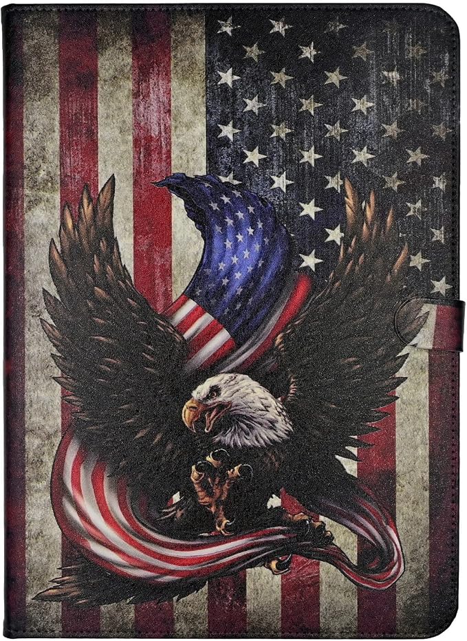 Bald Eagle American Flag
