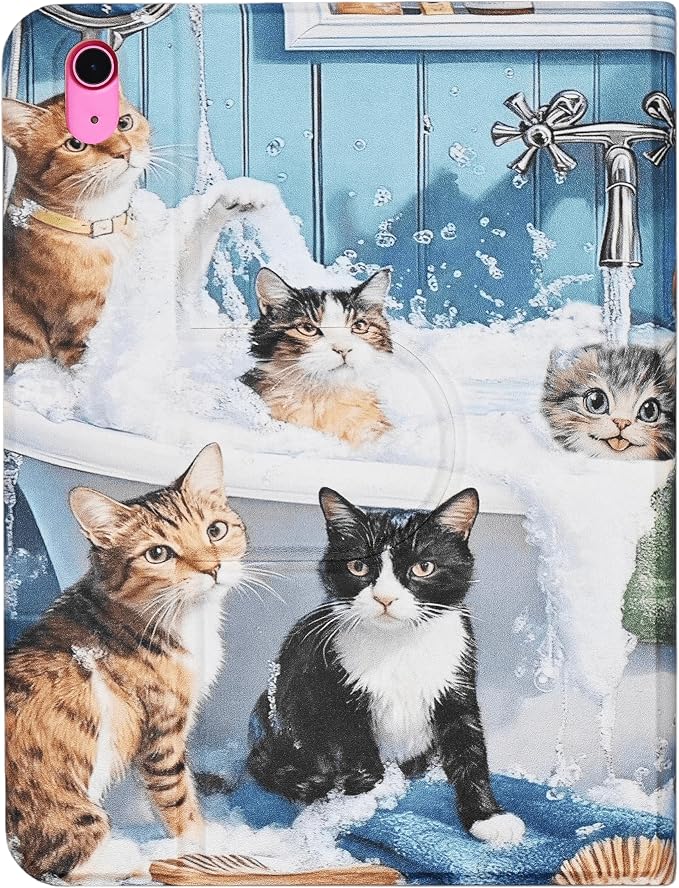 Cats Bathing