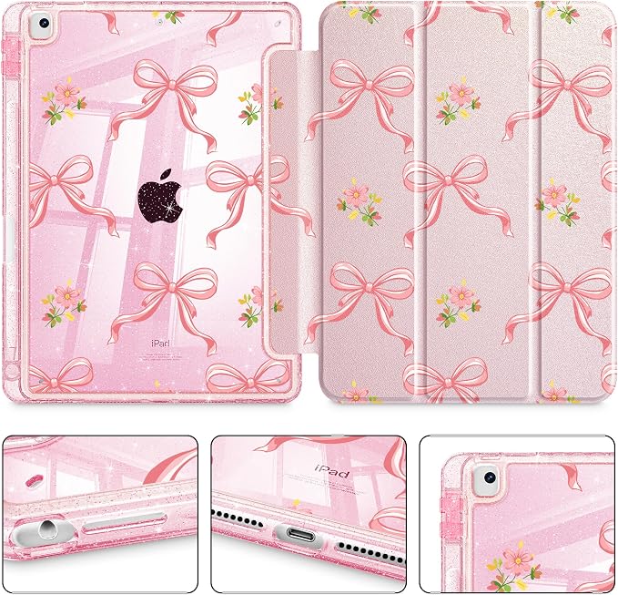 Pink bow floral