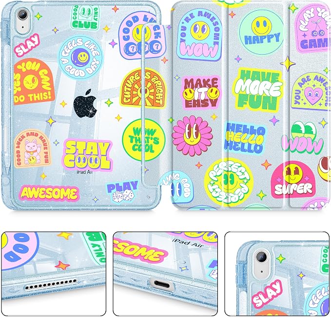 Blue Cartoon stickers