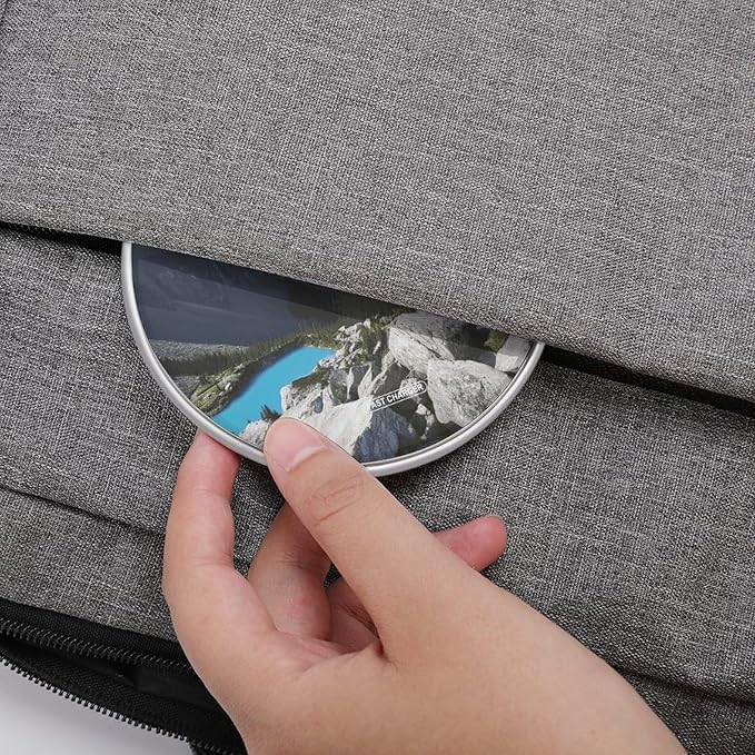 Mountains Wireless Charger Fast Wireless Charging Pad with USB Cable 10W Anti-Slip Magnetic Wireless Charger Portable Slim Charger Puck Travel Charging Station