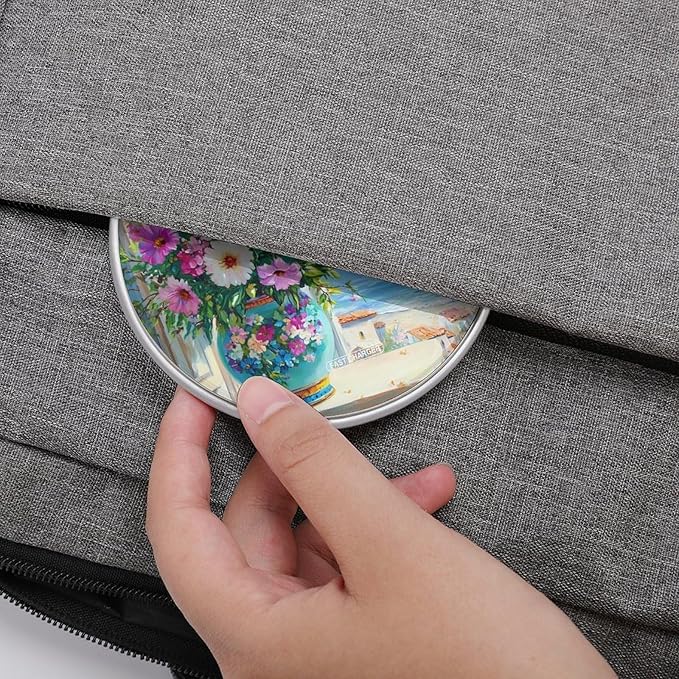 Beach Window Bouquet Wireless Charger Anti-Slip Wireless Charging Pad Slim Charger Mat for Men Women
