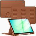 VIKESI Case for Samsung Galaxy Tab A11+ Plus 11 inch 2026 Model (SM-X230/X236)Multiple Angles Stand CoverSoft BackPencil Holderand Auto Sleep/WakeBrown