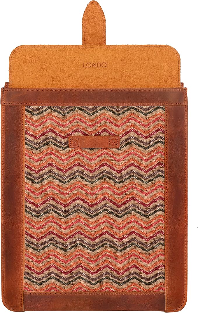 Londo Genuine Leather Sleeve Bag for iPad &amp iPad Pro – Stylish &amp Durable Protective Case for Tablets