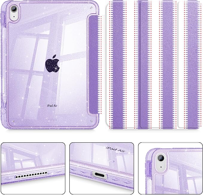 Delicate stripes-purple