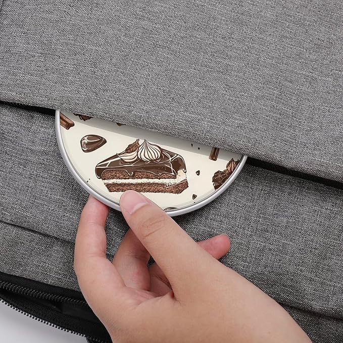Chocolate Coffee Buttercream Cake Phone Charger Magnetic Charging Pad Anti-Slip with USB Cable